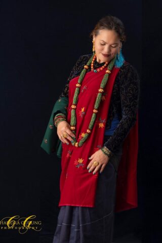 Traditional Gurung dress